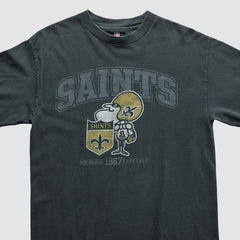 New Orleans Saints NFL 2010s T-Shirt Black Vintage | Fanatics