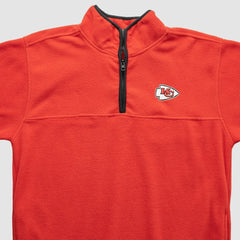 Kansas City Chiefs NFL 2000s 1/4 Zip Sweatshirt Red Vintage | Fanatics