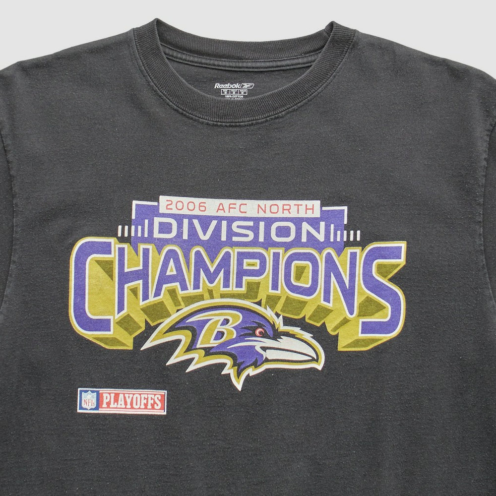Baltimore Ravens Reebok 2006 T-Shirt Black Vintage | Fanatics
