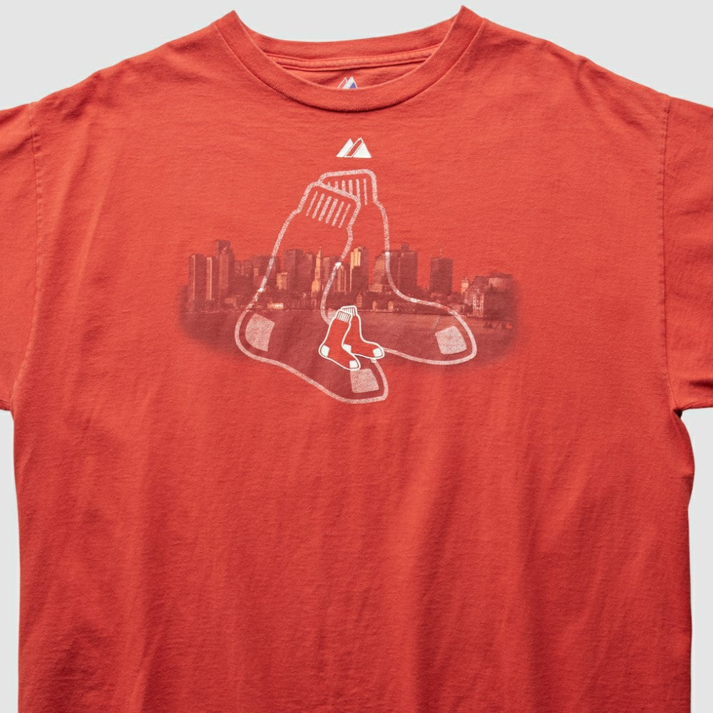 Boston Red Sox Majestic 2000s T-Shirt - MLB