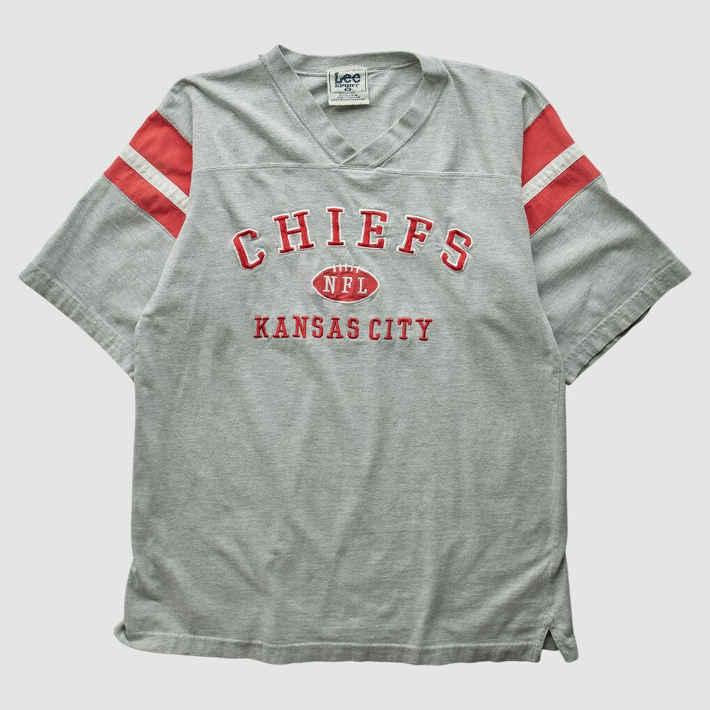 Kansas City Chiefs Lee Apparel 2000s T-Shirt Gray Vintage | Fanatics