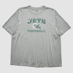 New York Jets Reebok 2000s T-Shirt Gray Vintage | Fanatics