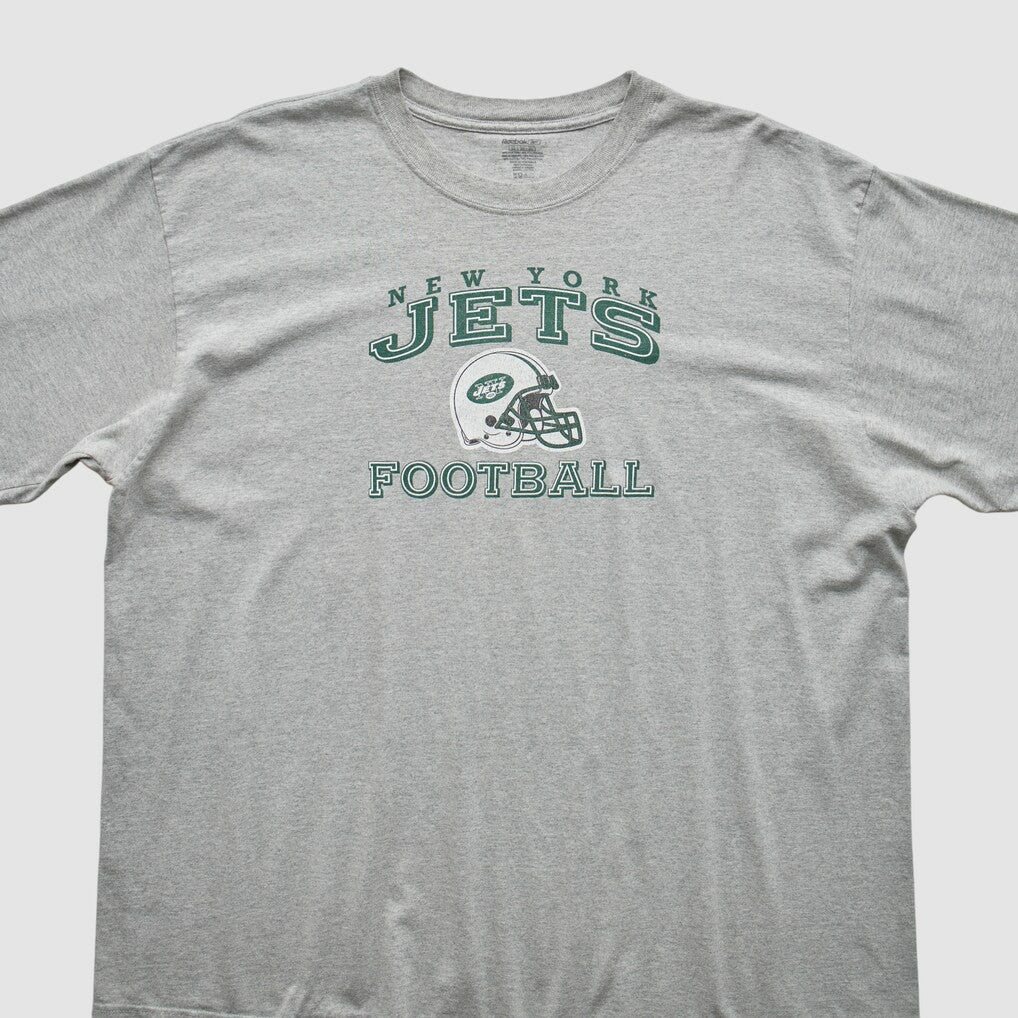 New York Jets Reebok 2000s T-Shirt Gray Vintage | Fanatics