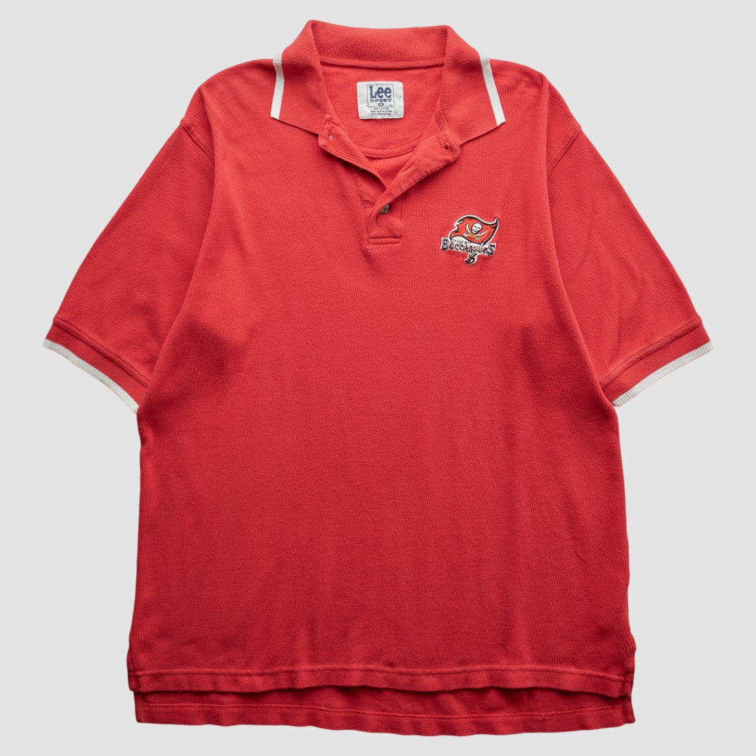 Tampa Bay Buccaneers Lee Apparel 90s Polo Red Vintage | Fanatics