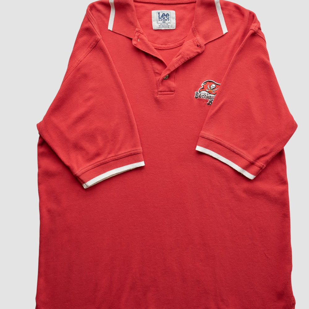 Tampa Bay Buccaneers Lee Apparel 90s Polo Red Vintage | Fanatics