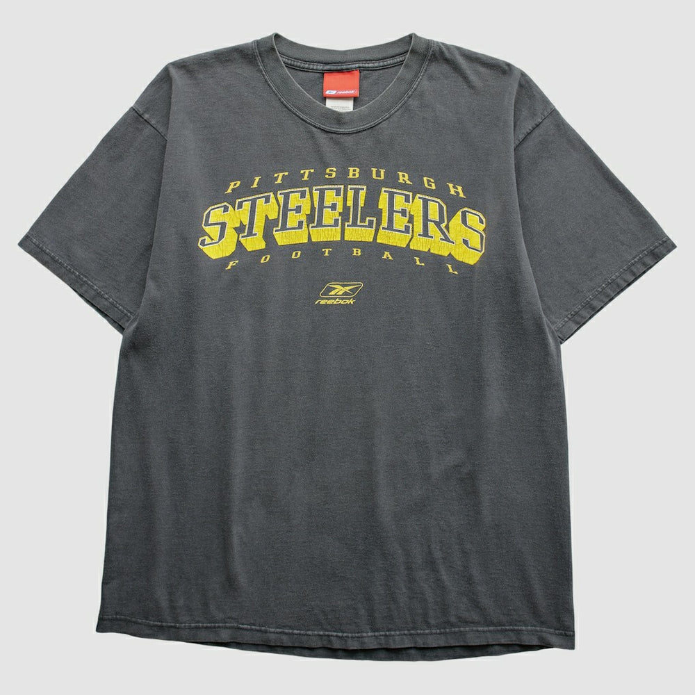 Pittsburgh Steelers Reebok 2000s T-Shirt Gray Vintage | Fanatics