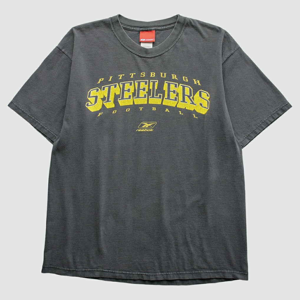 Pittsburgh Steelers Reebok 2000s T-Shirt Gray Vintage | Fanatics