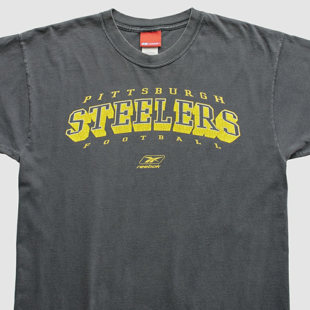 Pittsburgh Steelers Reebok 2000s T-Shirt Gray Vintage | Fanatics