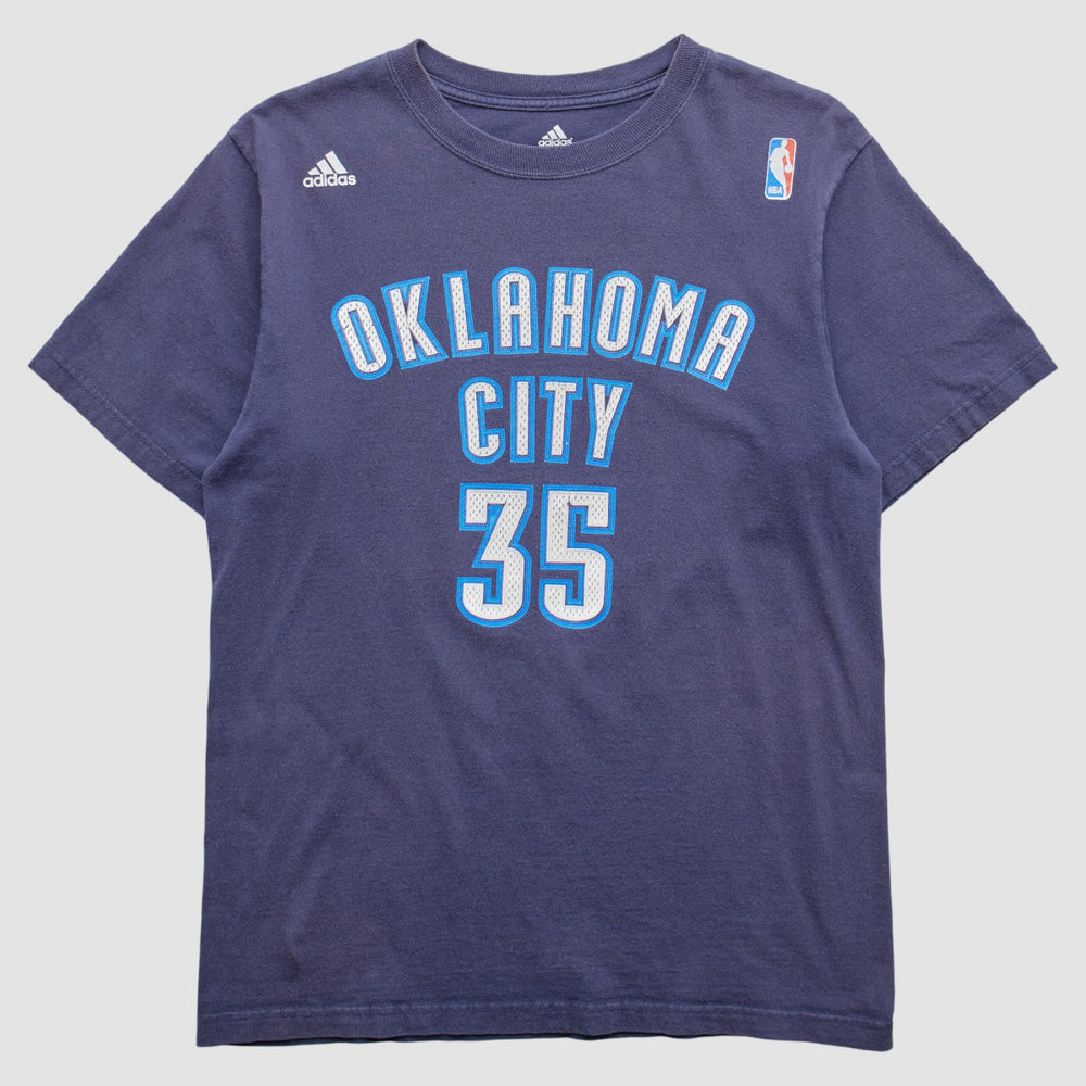 Oklahoma City Thunder 2010s T-Shirt Navy Vintage - NBA