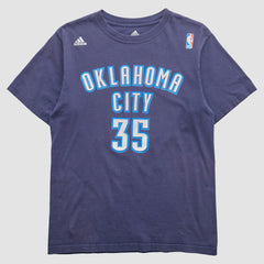Oklahoma City Thunder 2010s T-Shirt Navy Vintage - NBA