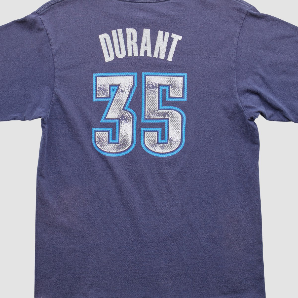 Oklahoma City Thunder 2010s T-Shirt Navy Vintage - NBA
