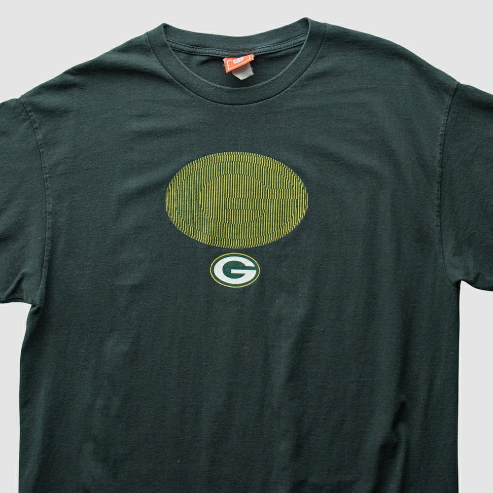 Green Bay Packers NFL 2000s T-Shirt Black Vintage | Fanatics