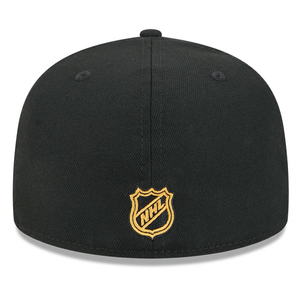 Boston Bruins New Era Core 59FIFTY Fitted Hat - Black - NHL