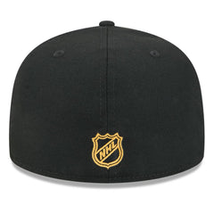 Boston Bruins New Era Core 59FIFTY Fitted Hat - Black - NHL