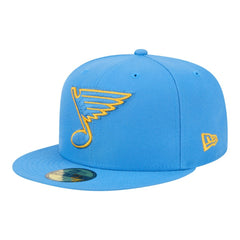 St. Louis Blues New Era Core 59FIFTY Fitted Hat - Light Blue - NHL