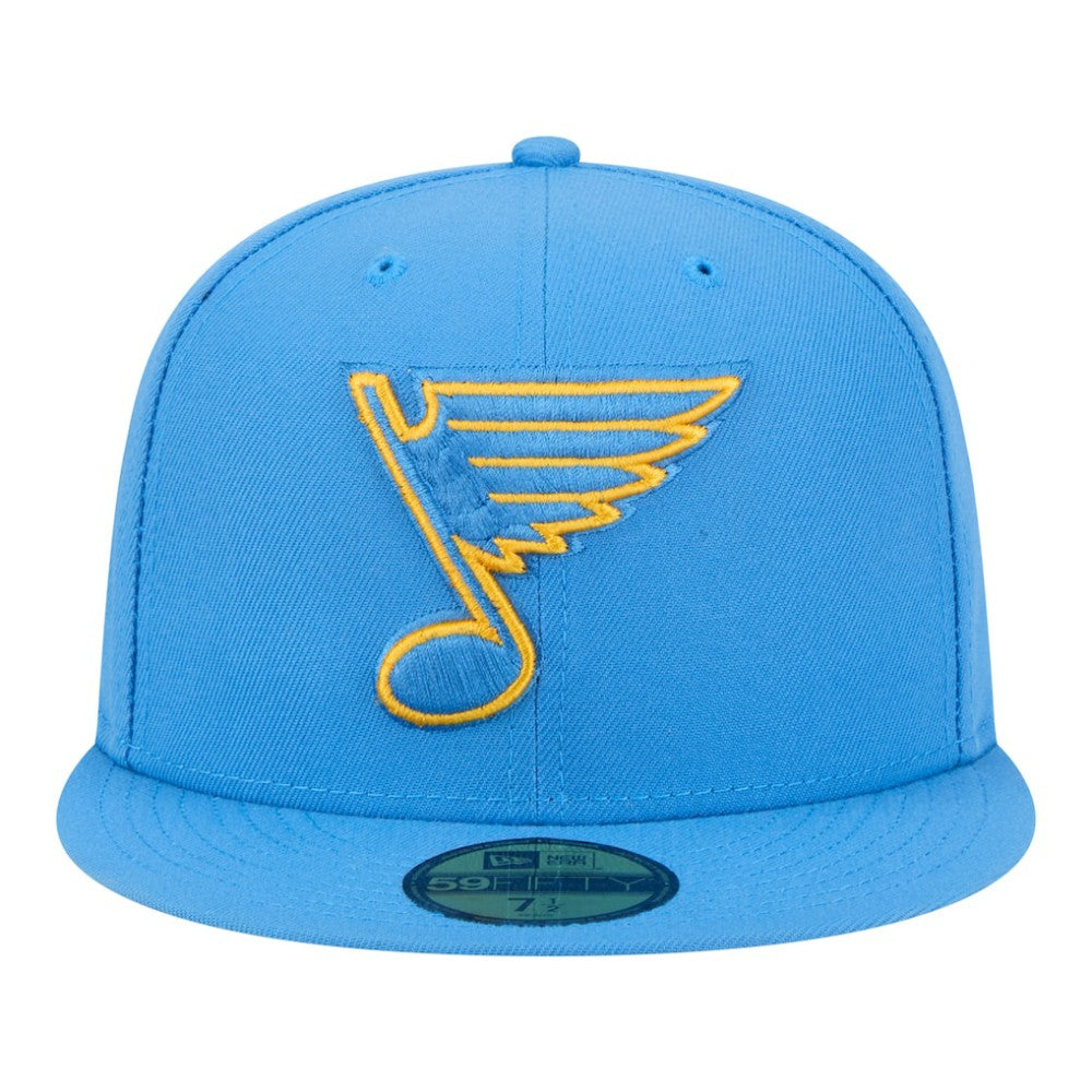 St. Louis Blues New Era Core 59FIFTY Fitted Hat - Light Blue - NHL