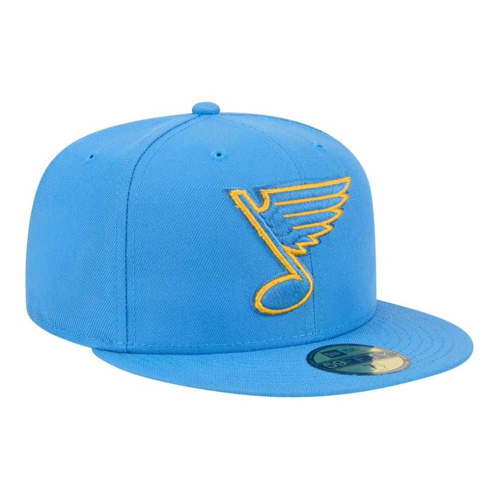 St. Louis Blues New Era Core 59FIFTY Fitted Hat - Light Blue - NHL