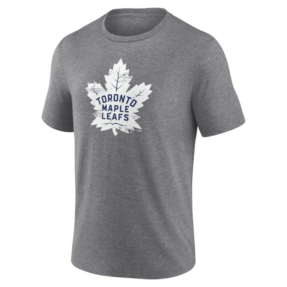 Toronto Maple Leafs Heritage Custom Tri-Blend T-Shirt - Gray - NHL