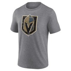 Vegas Golden Knights Heritage Custom Tri-Blend T-Shirt - Gray - NHL