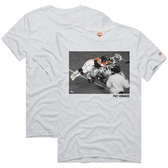 John Elway Denver Broncos Homage Unisex Pay Homage Tri-Blend T-Shirt Ash | NFL