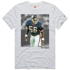 Lawrence Taylor New York Giants Homage Unisex Pay Homage Tri-Blend T-Shirt Ash | NFL