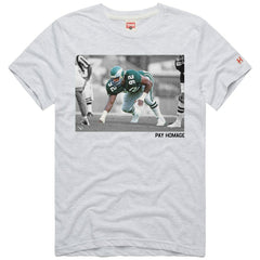 Reggie White Philadelphia Eagles Homage Unisex Pay Homage Tri-Blend T-Shirt Ash | NFL