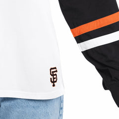 San Francisco Giants G-III 4Her by Carl Banks Women's Key Player Oversized Hooded Long Sleeve T-Shirt - MLB