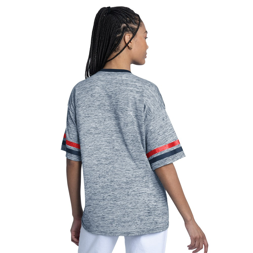 Cleveland Guardians G-III 4Her by Carl Banks Women's Off-Season Oversized Top - MLB