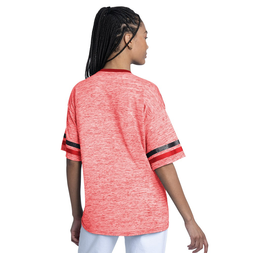Cincinnati Reds G-III 4Her by Carl Banks Women's Off-Season Oversized Top - MLB