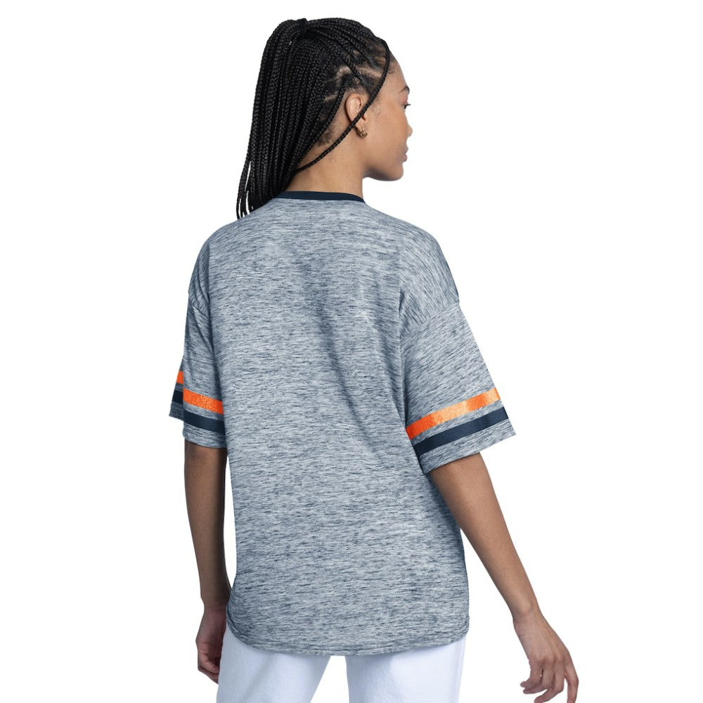 Detroit Tigers G-III 4Her by Carl Banks Women's Off-Season Oversized Top - MLB