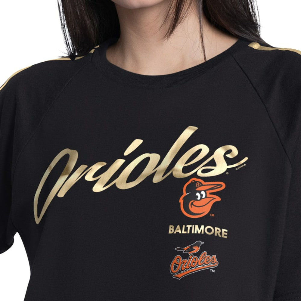 Baltimore Orioles G-III 4Her by Carl Banks Women's Classic Play Cropped T-Shirt - MLB