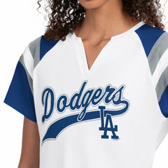 Los Angeles Dodgers Starter Women's Game On Notch Neck T-Shirt - MLB