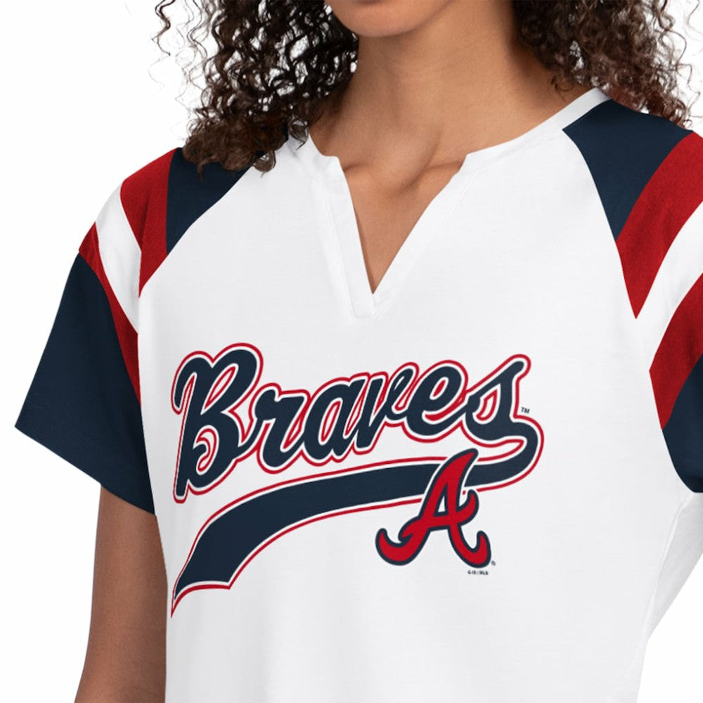 Atlanta Braves Starter Women's Game On Notch Neck T-Shirt - MLB