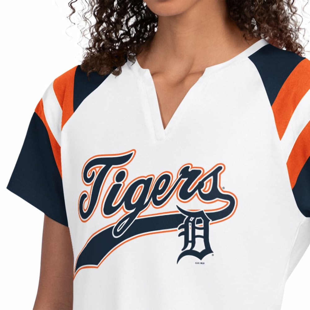 Detroit Tigers Starter Women's Game On Notch Neck T-Shirt - MLB
