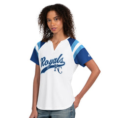 Kansas City Royals Starter Women's Game On Notch Neck T-Shirt - MLB