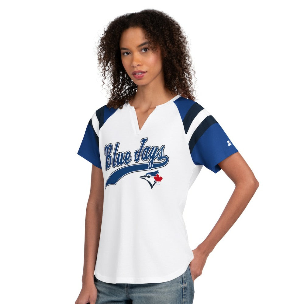 Toronto Blue Jays Starter Women's Game On Notch Neck T-Shirt - MLB
