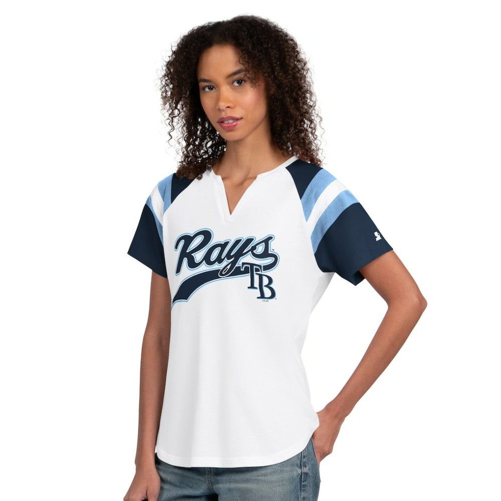 Tampa Bay Rays Starter Women's Game On Notch Neck T-Shirt - MLB
