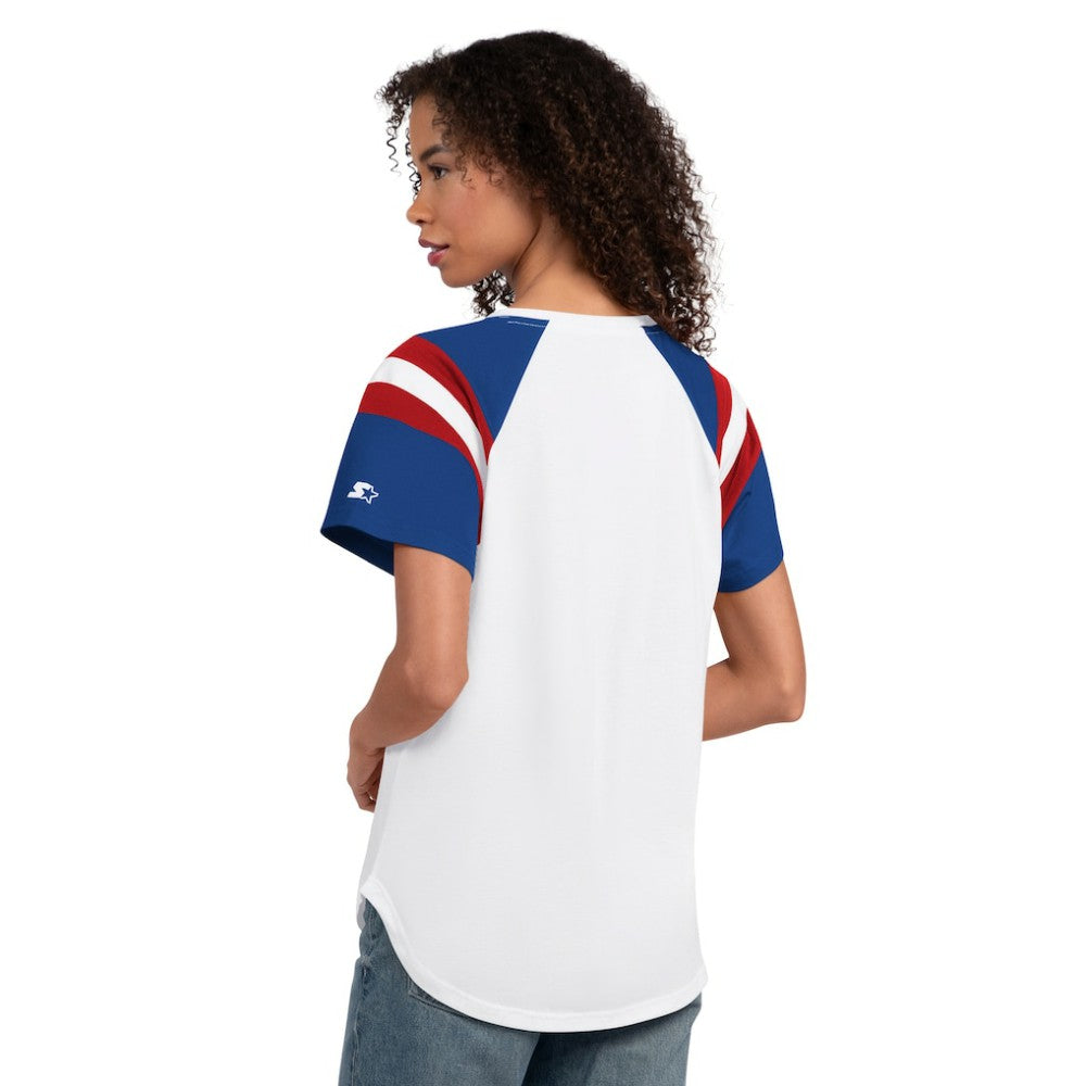 Texas Rangers Starter Women's Game On Notch Neck T-Shirt - MLB