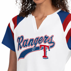 Texas Rangers Starter Women's Game On Notch Neck T-Shirt - MLB