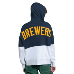 Milwaukee Brewers Starter Women's Wishbone Full-Zip Hoodie - MLB