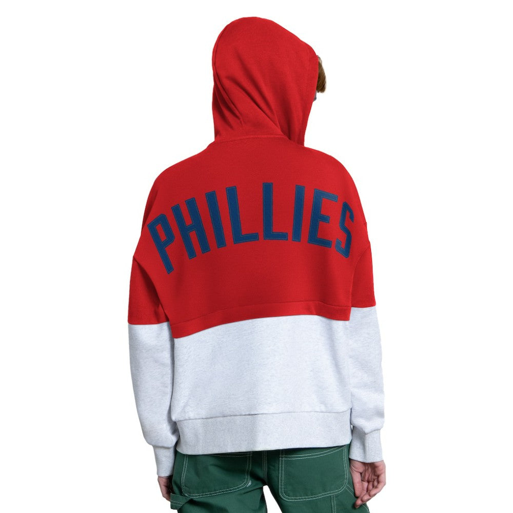 Philadelphia Phillies Starter Women's Wishbone Full-Zip Hoodie - MLB