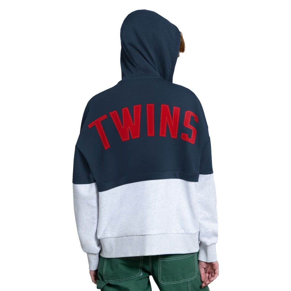 Minnesota Twins Starter Women's Wishbone Full-Zip Hoodie - MLB