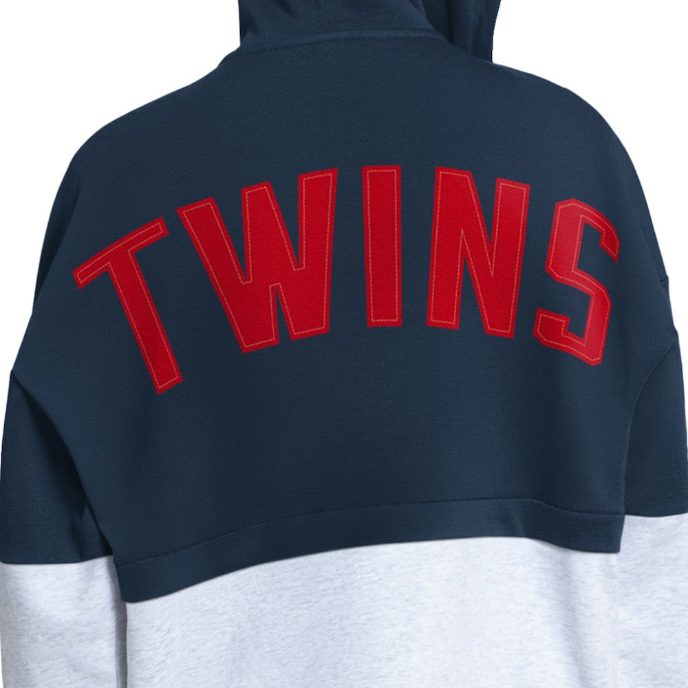 Minnesota Twins Starter Women's Wishbone Full-Zip Hoodie - MLB