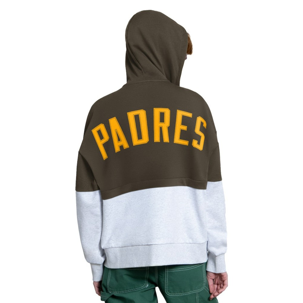 San Diego Padres Starter Women's Wishbone Full-Zip Hoodie - MLB