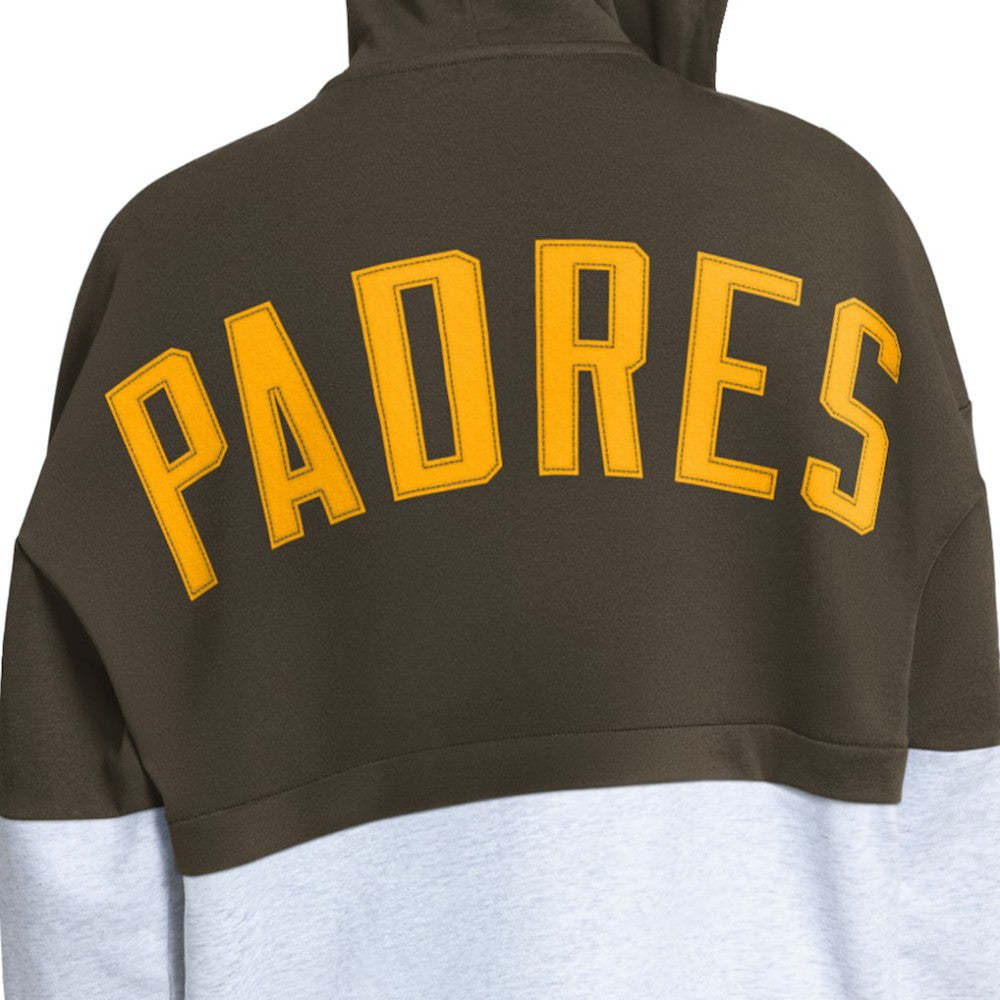 San Diego Padres Starter Women's Wishbone Full-Zip Hoodie - MLB