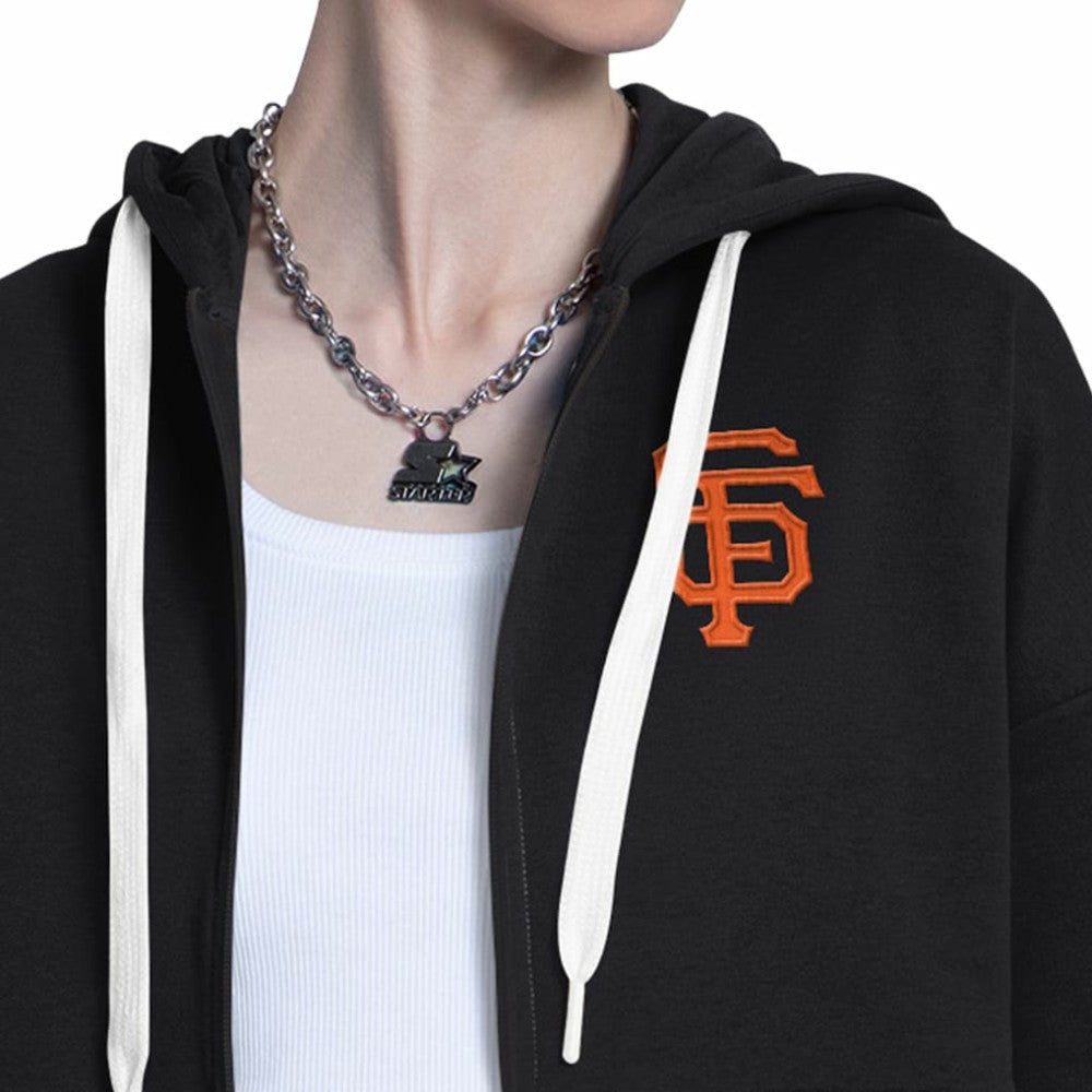 San Francisco Giants Starter Women's Wishbone Full-Zip Hoodie - MLB