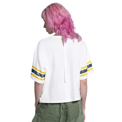 Milwaukee Brewers Starter Women's Cropped Hurry Up Offense T-Shirt - MLB