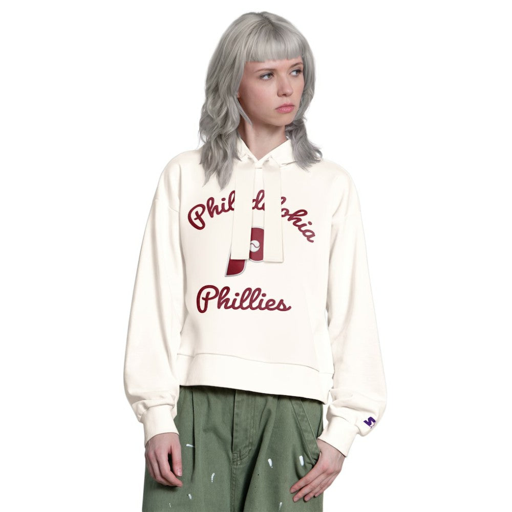 Philadelphia Phillies Starter Women's Baseline Hoodie Sweatshirt - MLB