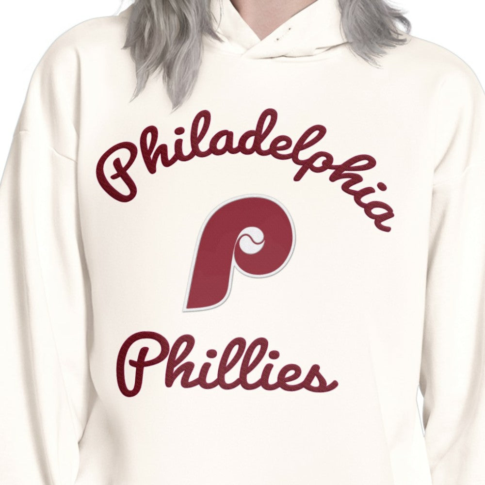 Philadelphia Phillies Starter Women's Baseline Hoodie Sweatshirt - MLB