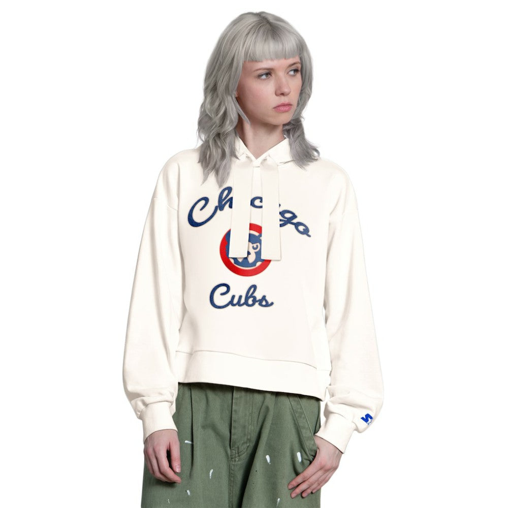 Chicago Cubs Starter Women's Baseline Hoodie Sweatshirt - MLB